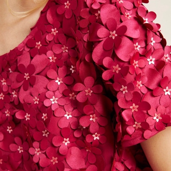 NWT Anthropologie Rosemarie Textured Blouse Sz 2 - Picture 9 of 13